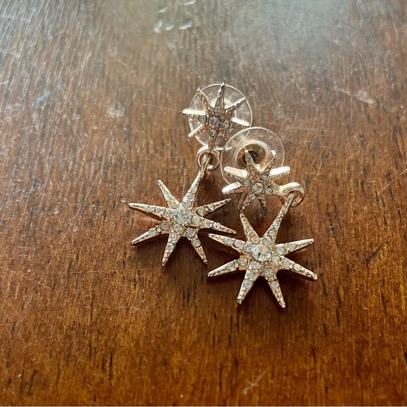 Starry costume earrings - Picture 2 of 2